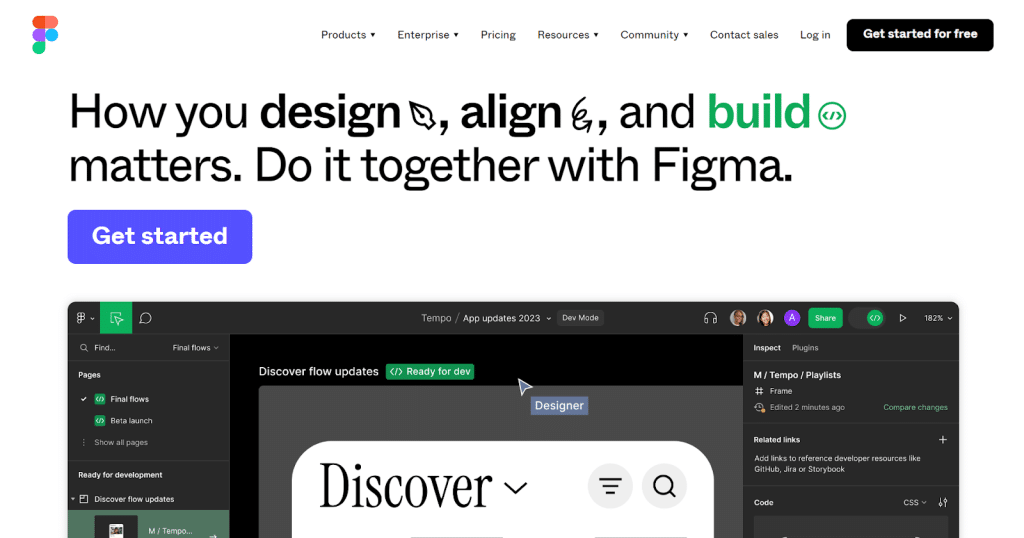 Figma- Best UX Design Tools