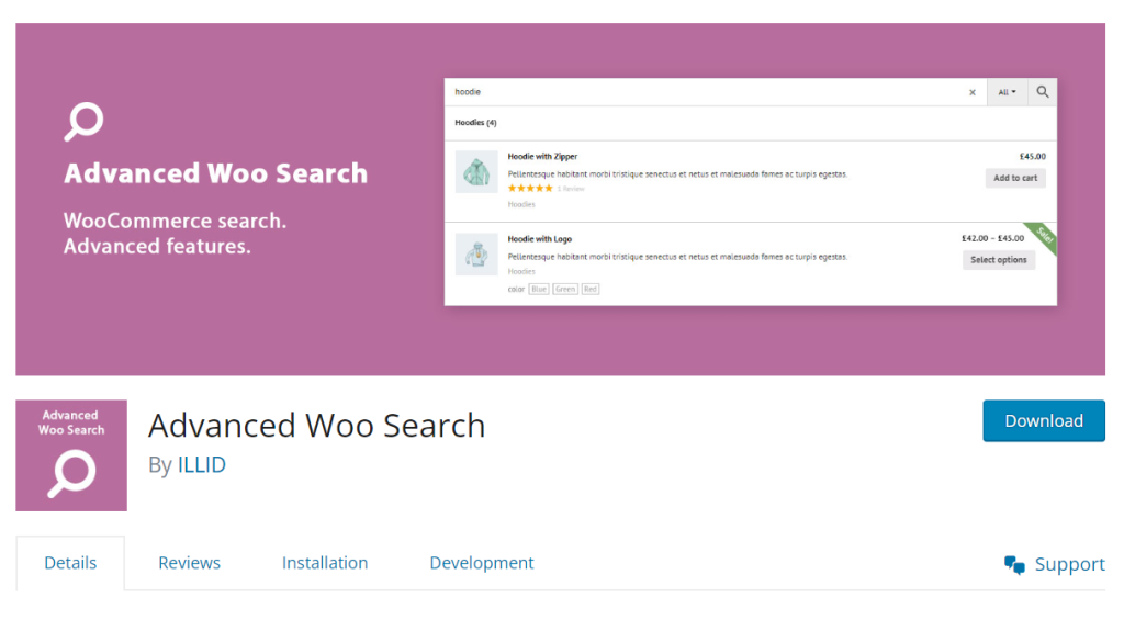 Advanced Woo Search