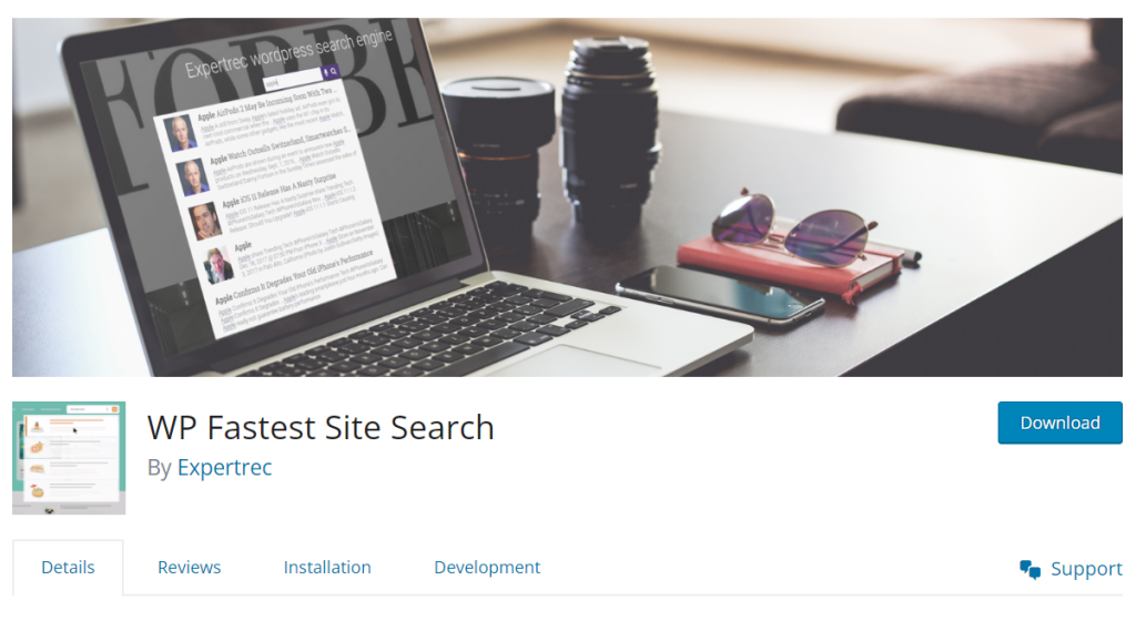 WP Fastest Site Search