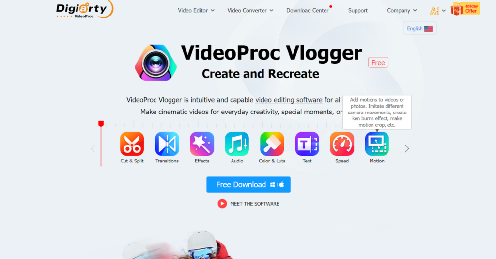 VideoProc Vlogger- Best Vlog Editing Tool 