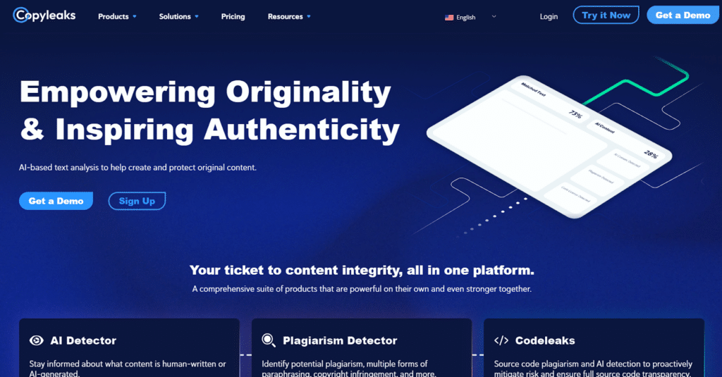 Copyleaks- Does Grammarly Plagiarism Checker Work for AI